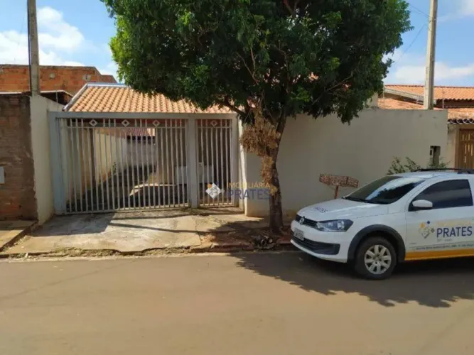 Casa com 2 dormitórios para alugar, 90 m² por R$ 1.160,00/mês - Residencial Santa Ana - Sã