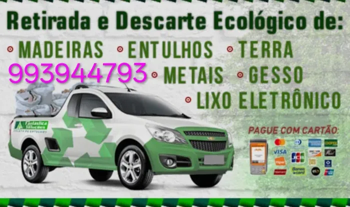 Retirada entulhos móveis velhos 