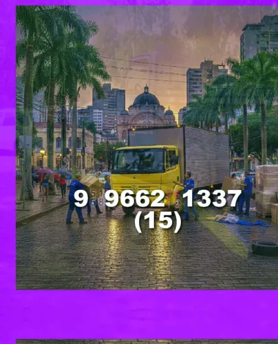 Mudança fácil e rápida! Não perca a oportunidade de transportar suas coisas!