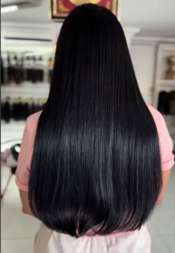 Cabelo humano 60cm 100 gramas