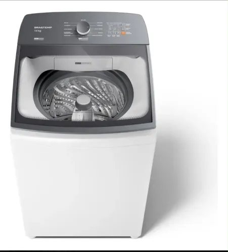 Máquina de Lavar Brastemp 14Kg Branca Smart Sensor- BWJ14AB