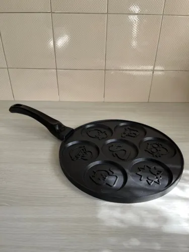 Frigideira/panquequeira - decoração de bichinhos