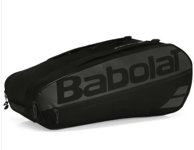 Raqueteira Babolat Court L X9 Preta - NOVA