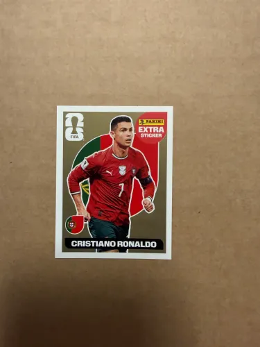 Figurinha Legend Cristiano Ronaldo Ouro Panini 2026