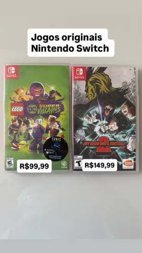 Jogos originais Nintendo Switch | a partir de 99,00