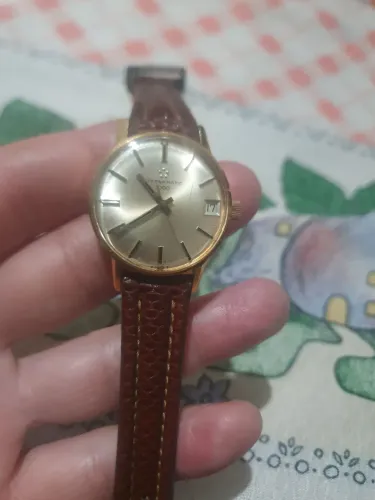Eterna matic funcionando normalmente automático chapeado a ouro