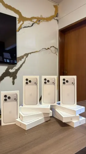 IPHONE 17 PRO MAX 256GB SILVER NOVO NA CAIXA AMERICANO