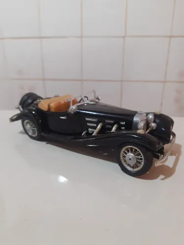 Miniatura carrinho de metal retro 25 cm