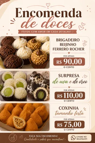 Doces e Salgados para Sua Festa