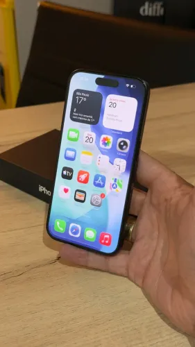 iPhone 15 Pro 256GB Black - Loja física! Com 90 dias de garantia! Até 12x no cartão 