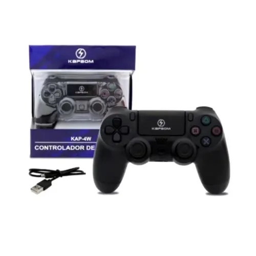 Controle PS4 Sem fio Kapbom