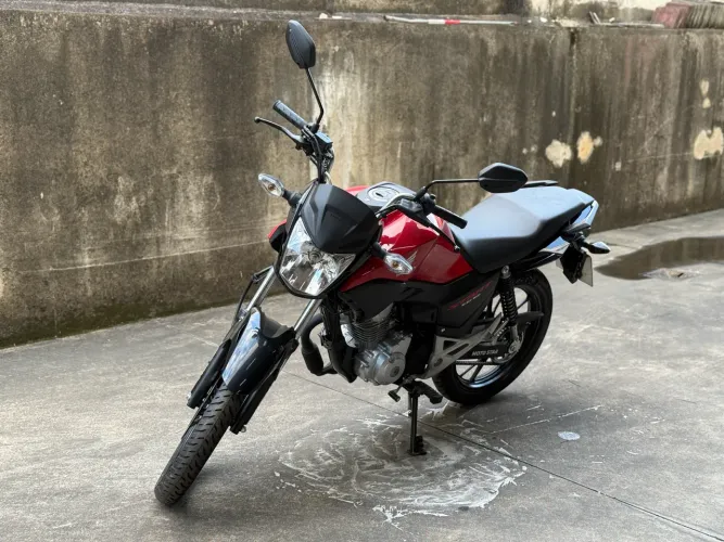 CG 160 START VERMELHA 26/26 0KM EMPLACADA R$8.900,00 + 48x R$458,00