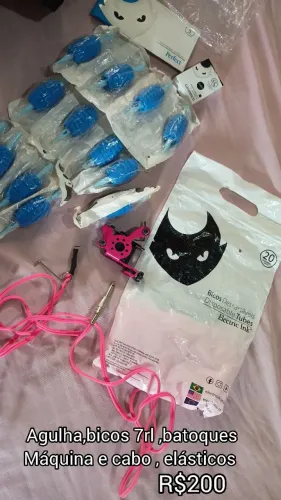 Kit completo com tudo da imagem por $200 só chame se realmente for querer,zap *