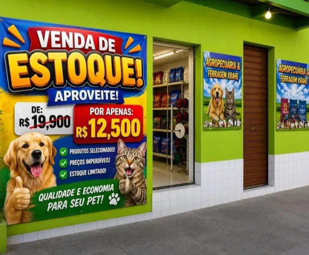 *Vende-se estoque para quem quer começar a trabalhar no ramo de agropecuária. R$ 20,000