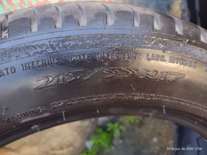 Pneus Aro 17 Michelin e Pirelli 