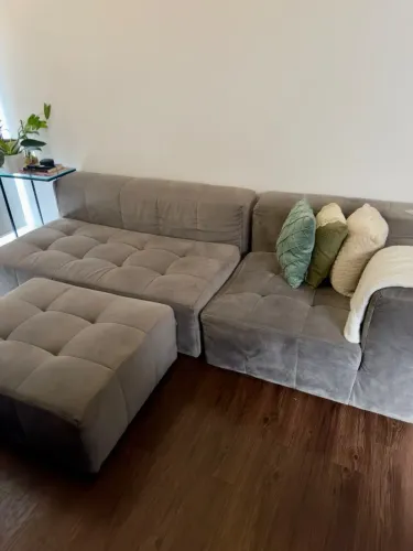 Sofá modular Tokstok Cinza
