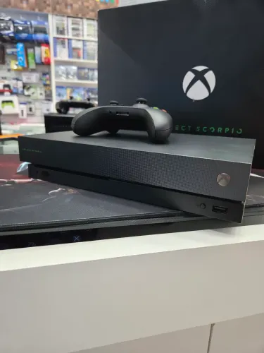 Xbox One X edicao scorpion seminovo na caixa original