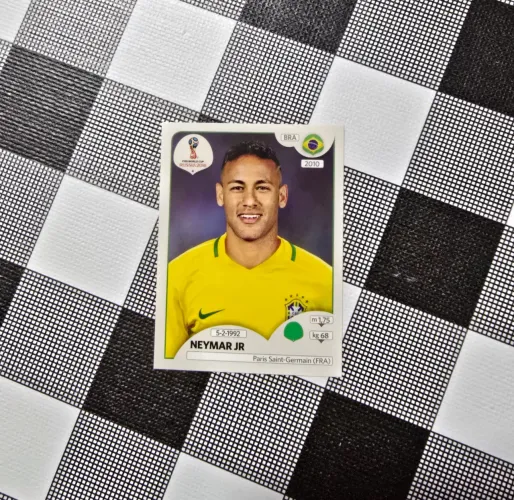 Figurinha Neymar Copa 2018