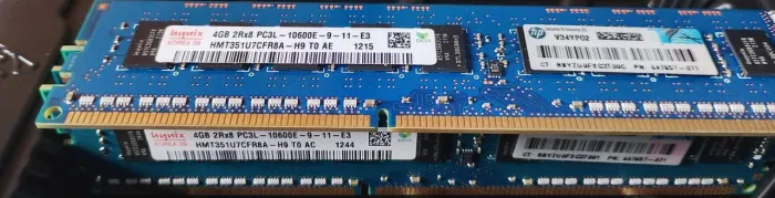  Memoria skhynix pc3L-10600E 04gb