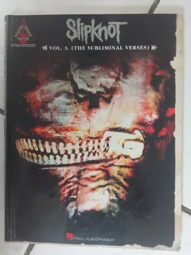 Songbook Slipknot Subliminal Verses Hal Leonard Music 