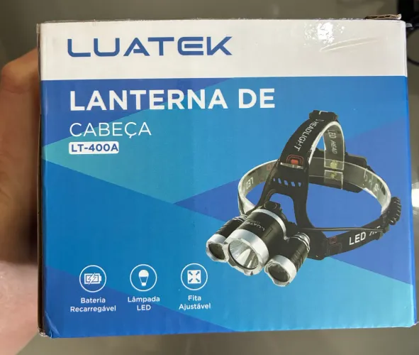 Lanterna de cabeça ciclismo montanhismo/esportes
