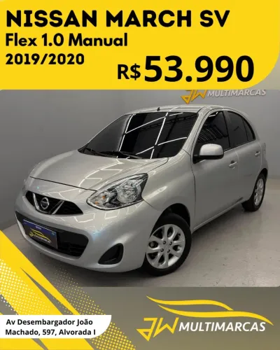Nissan March SV 1.0 12V Flex 5P 2020