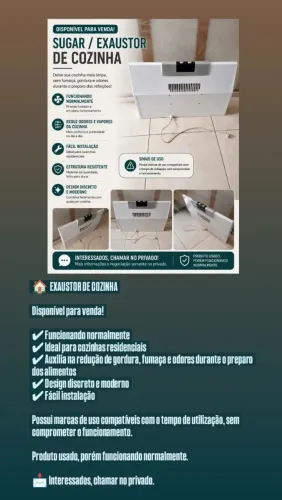 EXAUSTOR DE COZINHA 