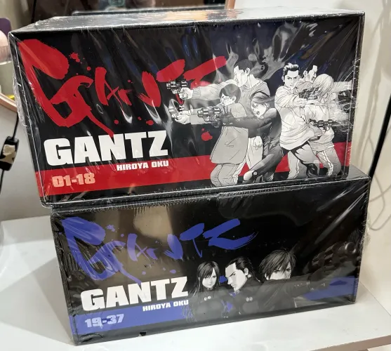 BOX 1 E 2 MANGÁ GANTZ COMPLETO