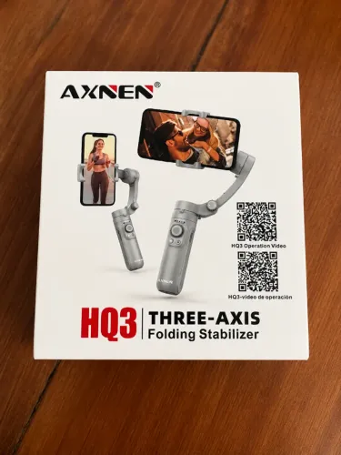 ESTABILIZADOR - Gimbal para Celular AXNEN HQ3 (USADO APENAS UMA VEZ)