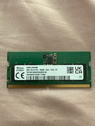 8Gb DDR5 Notebook 4800mhz