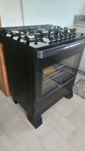 Troco fogão de 5 bocas por fogão menor de 4 bocas