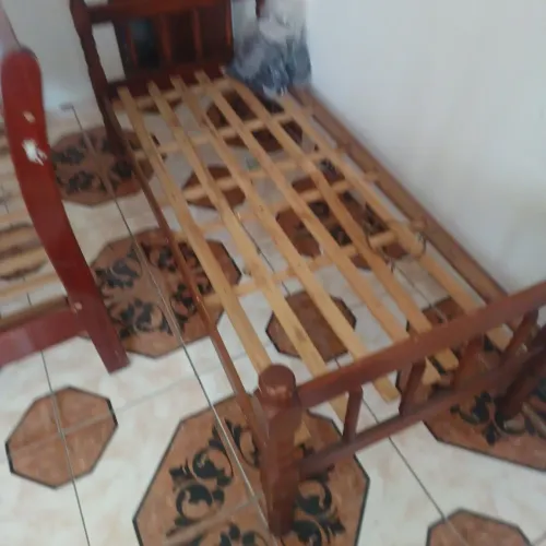 Cama solteiro com colchão