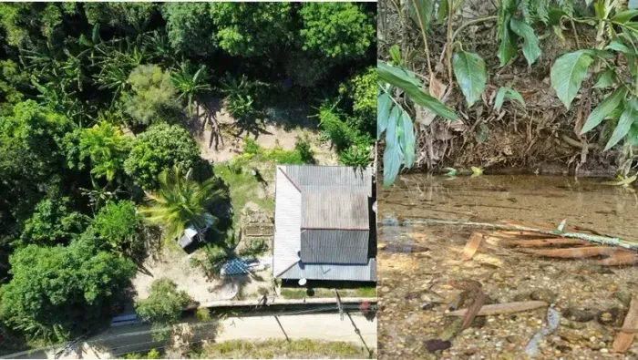 Barrozo Imóveis - Chácara a venda com rio de águas cristalinas na divisa.