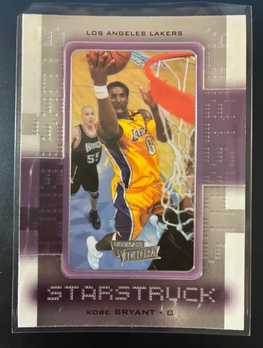 Kobe Bryant Metálico Ultimate Victory Card NBA Carta Colecionador Lakers Black Mamba