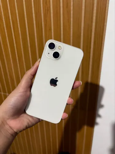 iphone 13 branco, 128 GB com nota fiscal 