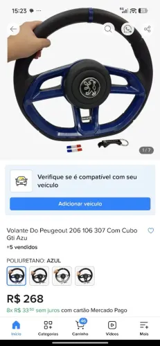 Peças Peugeot 206