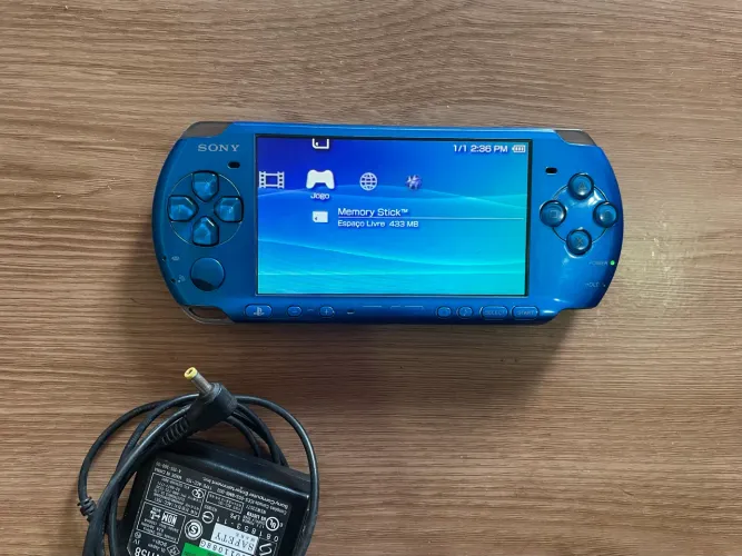 PSP 3010 Azul Destravado (Envio OlxPay)