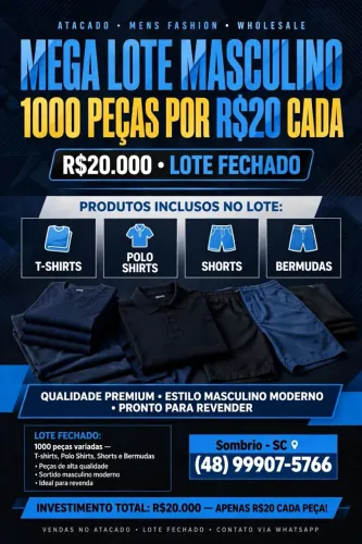 Lote 1000pcs 10,00 cada