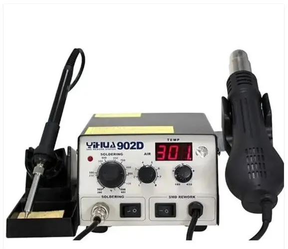 Estação de Retrabalho Digital 2 em 1 Profissional YIHUA 902D 127v
