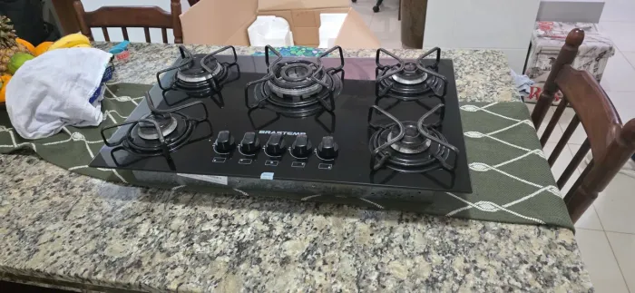 Coktop brastemp 5 bocas