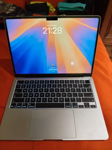 MacBook Air M5 16gb RAM e SSD de 512gb, azul, com nota fiscal.