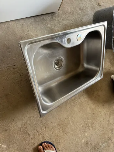Cuba aço inox sobrepor