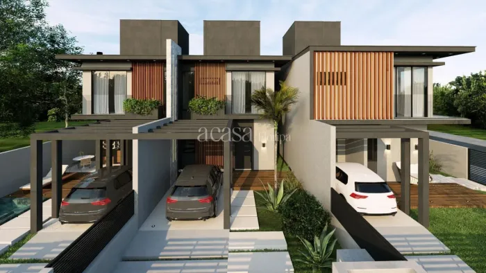 Casa com 03 dormitórios financiável em Canasvieiras -Loteamento planejado