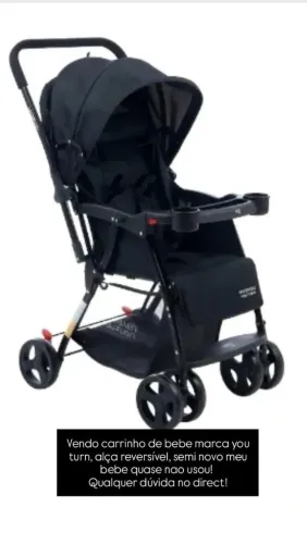 Kit carrinho + bebe conforto