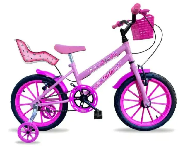 Bicicleta linda para menina