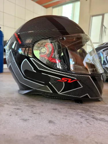 Capacete ASX + Intercomunicador EJEAS - Excelente Estado!