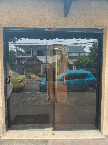 Porta de Blindex
