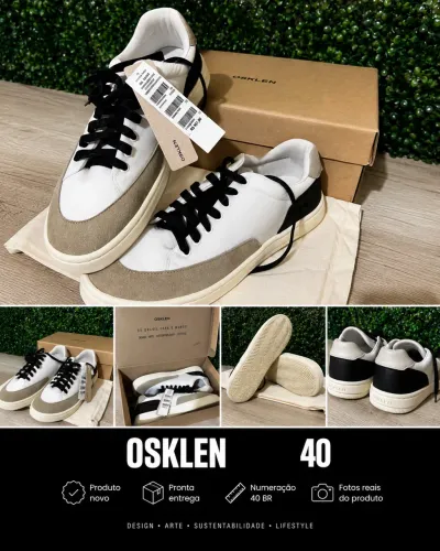 Tênis osklen novo top demais em promoção original 