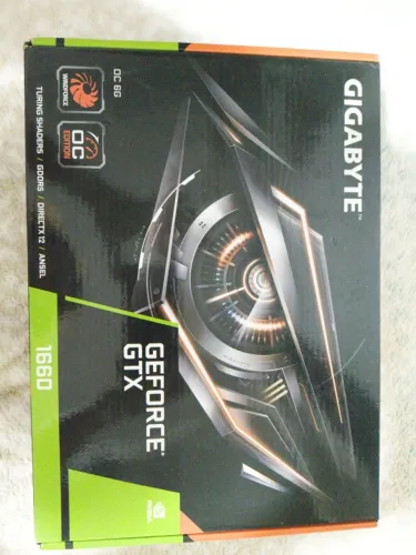 Placa de Video Gigabyte GeForce GTX 1660 OC, 6GB, GDDR5, 192-bit, GV-N1660OC-6GD-NAC