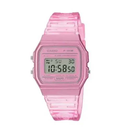 Relógio Casio® F-91WS-4 Vintage Rosa